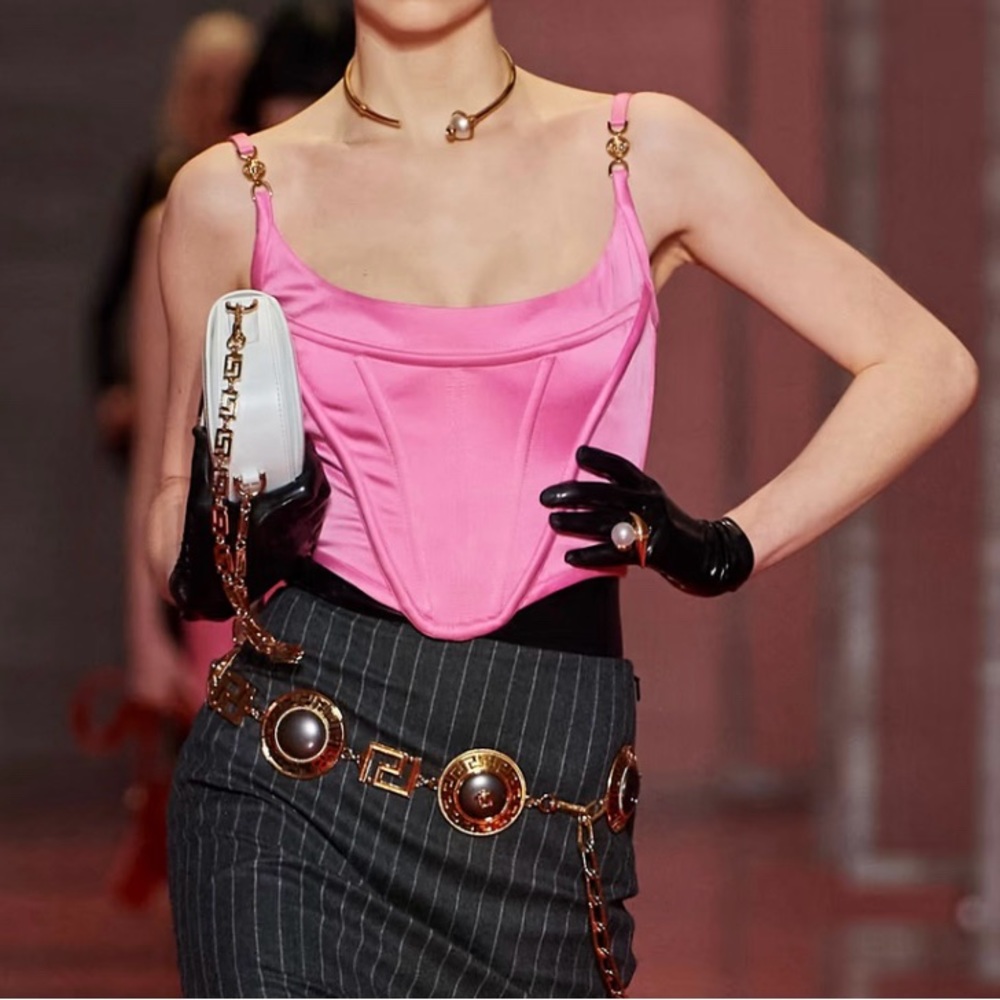 Versace ⚡️BNWT⚡️ "Medusa '95" Corset Top